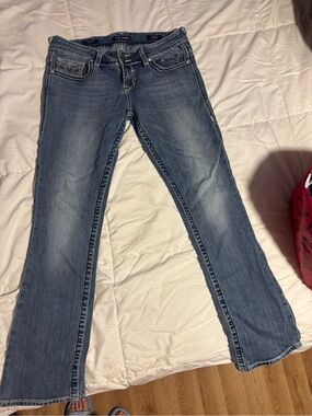 Vigoss Medium Blue Flared Jeans